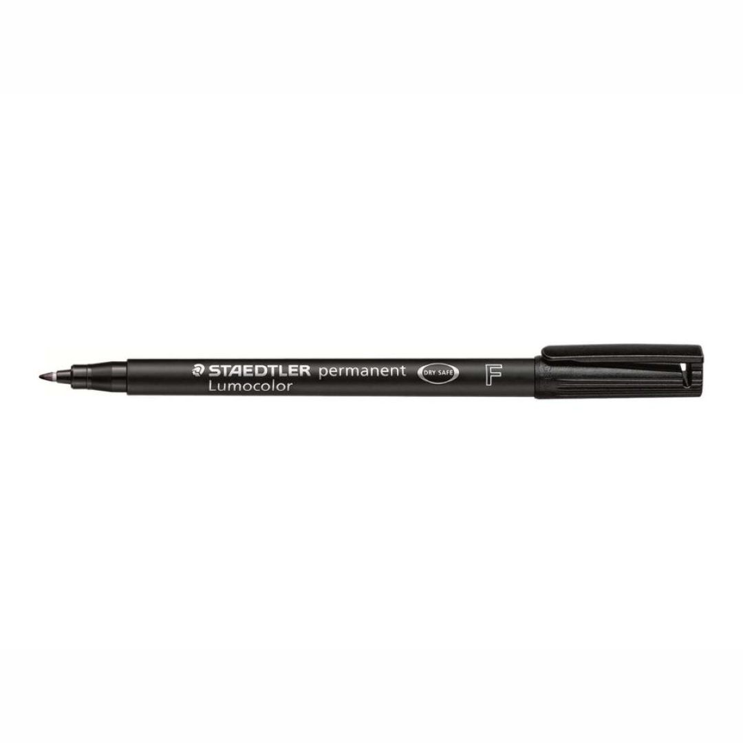 Staedtler Lumocolor OHP  (F) perm. Bx=10pc RD ST-318-02